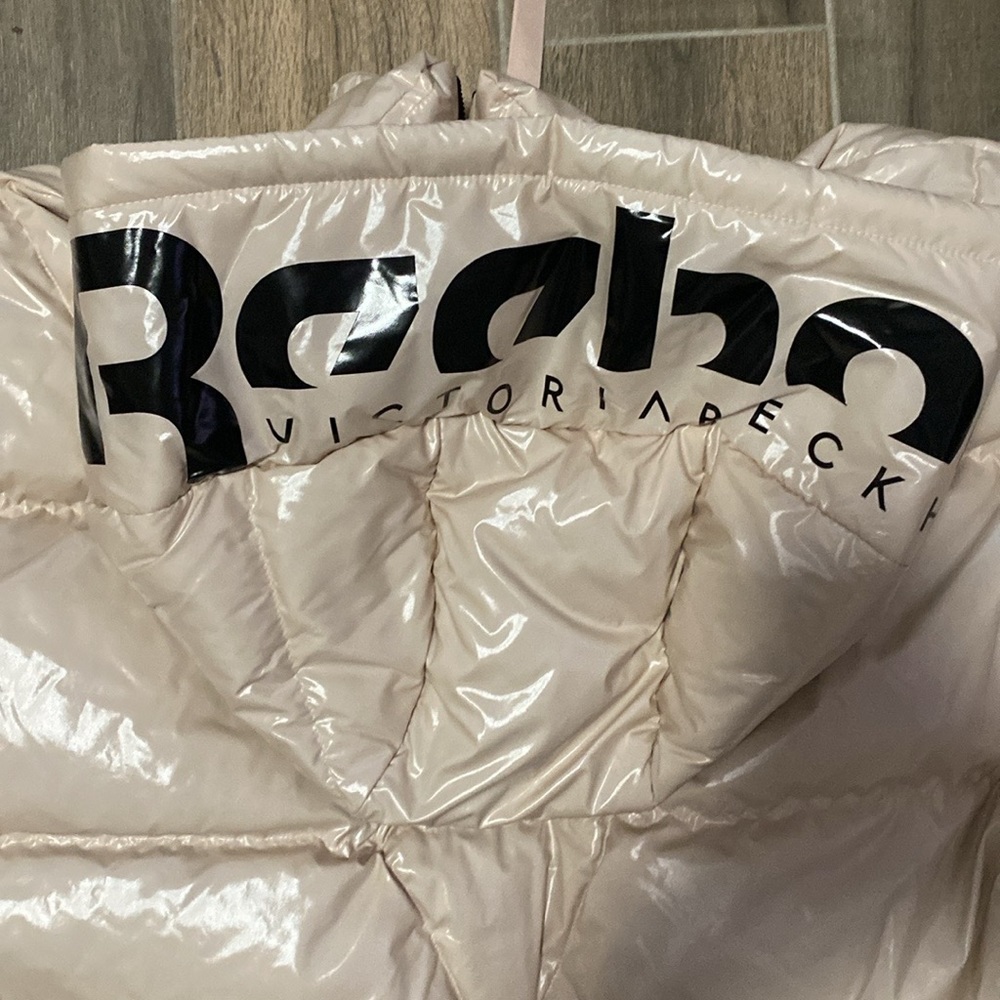 NEW Reebok x Victoria Beckham Puffer Winter Ski Jacket Size Large - Picture 9 of 11